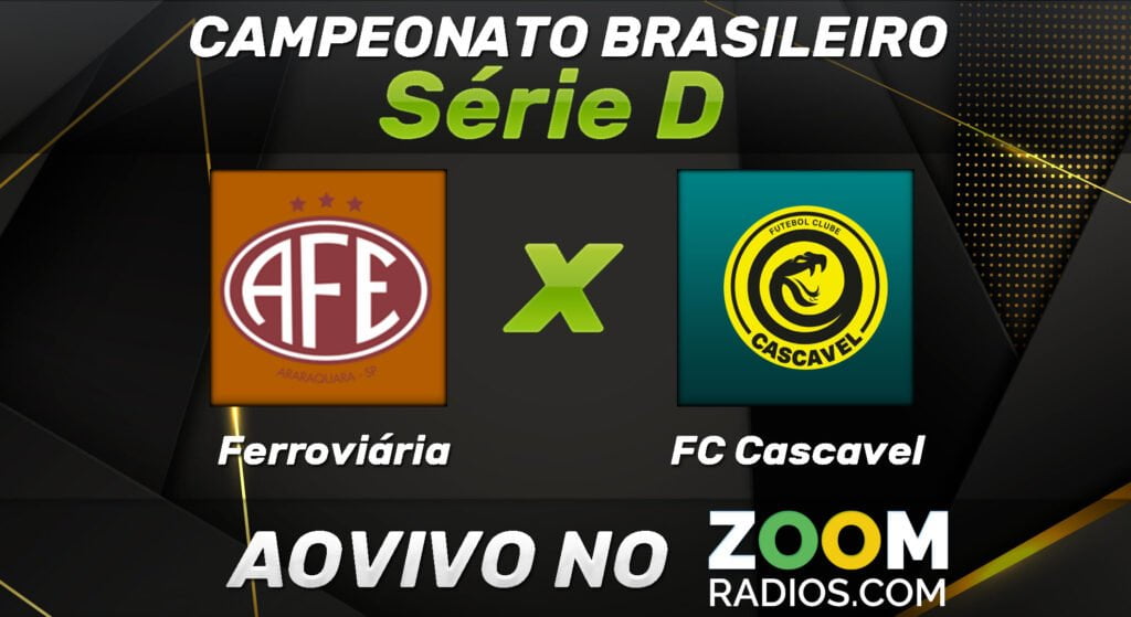 Brasileirão Série D: Assista ao vivo e de graça ao jogo Ferroviária x  Anápolis