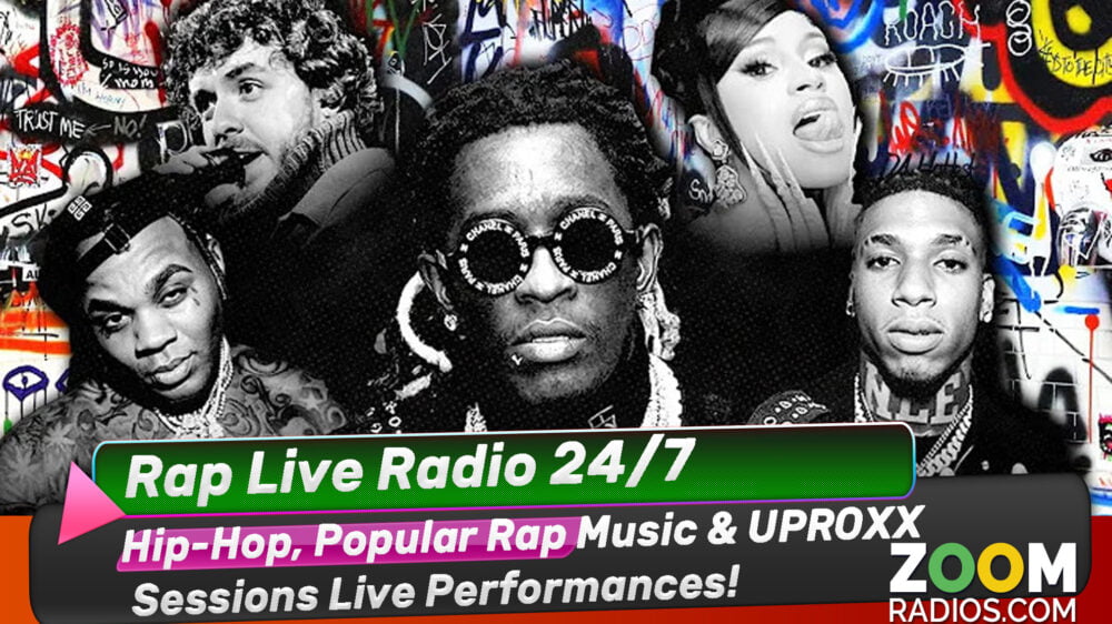 rap live radio 24 7 hip hop, popular rap music & uproxx sessions live performances!